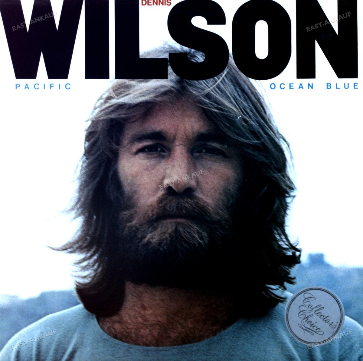 Dennis Wilson - Pacific Ocean Blue UK LP 1984 FOC (VG+/VG