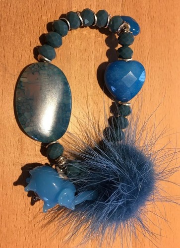 Angela Caputi Armband Blau Neu