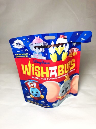 Disney Parks Dumbo as Clown CHASE Rare Plush Wishables Mystery Pack (opened) - Bild 5 von 5