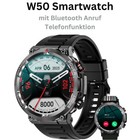 Telefon Smartwatch 1,39" Wyświetlacz dotykowy, iOS + Android, 100+ trybów sportowych, IP68 W50