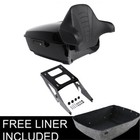 13.7'' King Pack Trunk Rack Pad Fit For Harley Tour Pak Sport Glide FLSB 2018-Up