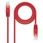 Nanocable Cable Cavetto RJ45 LAN per Laptop TV 10.20.0400-L30-R 30cm Cat.6 Rosso