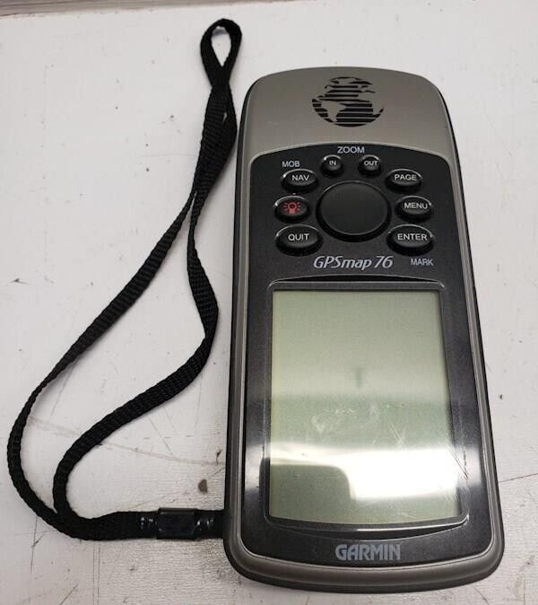 Garmin gpsmap 76 Handheld GPS Navigator Tested & Working