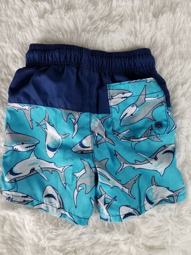 Place Sport Swim Trunks 18-24M Boys Blue Used - Picture 2 of 3