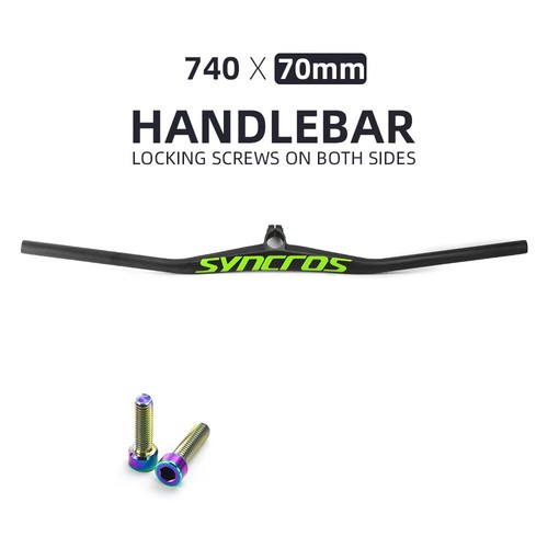 Carbon One-shaped Integrated MTB Handlebar Bicycle Riser 2 Degree with Stem - Picture 32 of 48