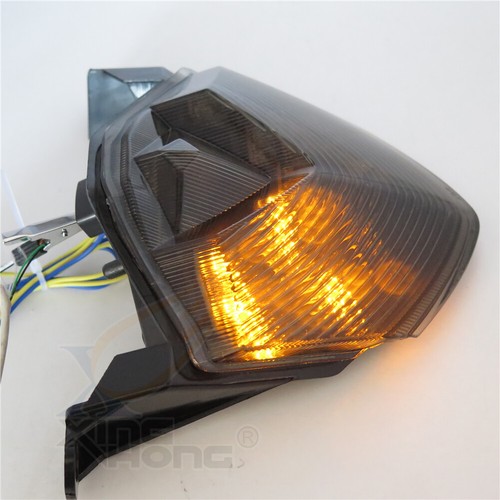 Smoke Tail Brake Light w/ Turn signal For 09 - 12 Kawasaki Ninja ZX-6R / ZX600 - Picture 8 of 8