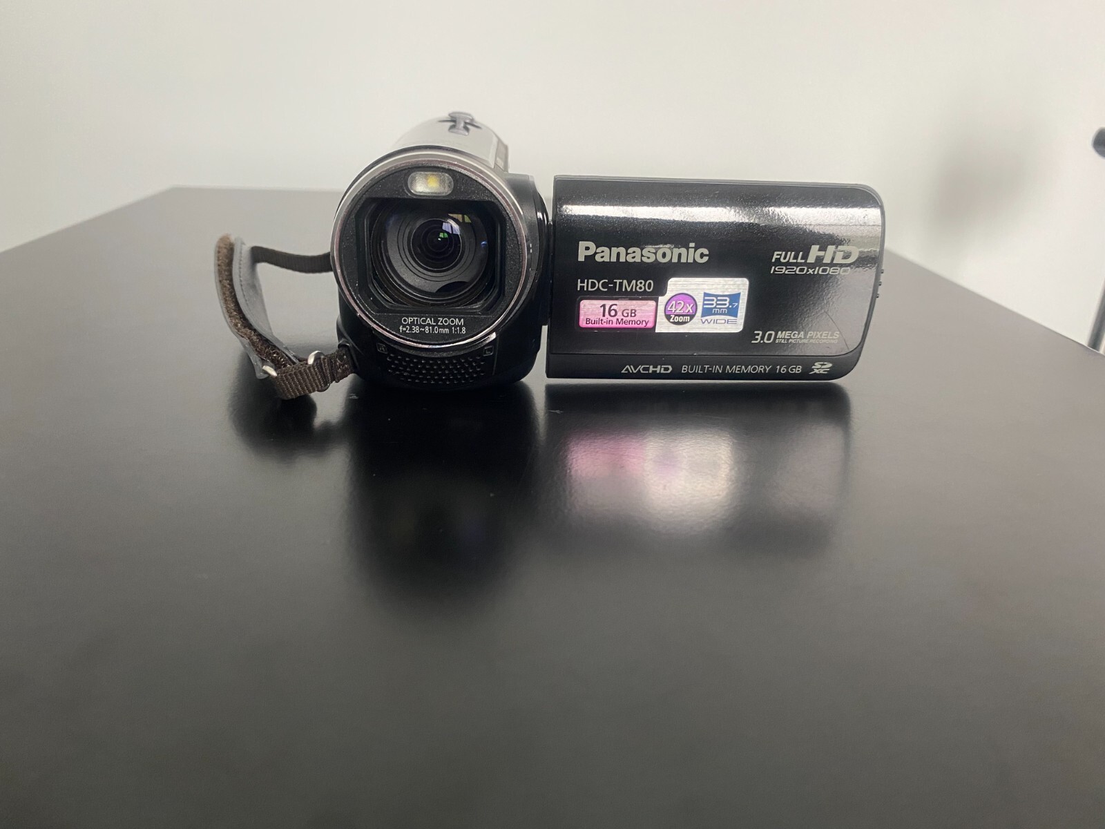 Panasonic HD Video Camera Camcorder HDCTM80 42x Zoom 885170040298 eBay