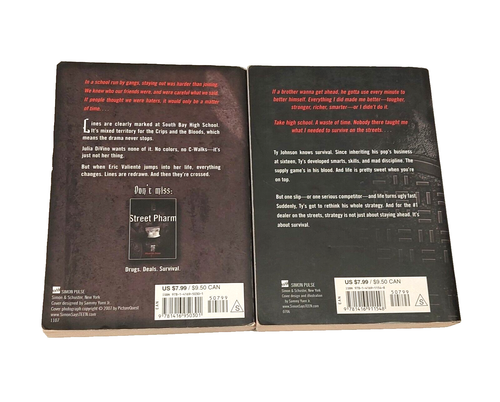 Street Pharm & Snitch Book Lot- Paperback By van Diepen, Allison - ACCEPTABLE - Picture 2 of 7