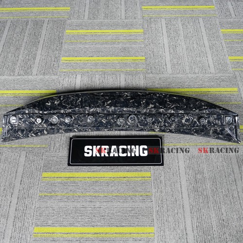 For 2011 -2017 Hyundai Veloster Carbon Fiber/Black Rear Roof Trunk Wing Spoiler - Picture 28 of 41