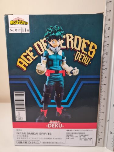 Deku Age of Heroes II Izuku Midoriya Banpresto My Hero Academia Anime Figure - Picture 5 of 7