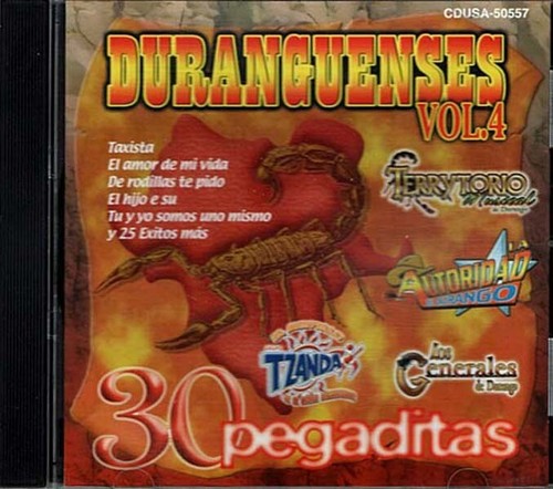 30 Pegaditas Duranguenses Band 4 ~ verschiedene Künstler ~ Latein ~ CD ~ gut