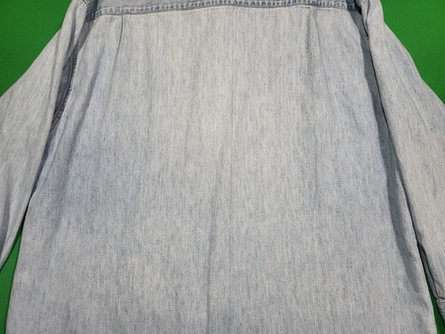 Vintage GUESS Herren XL Georges Marciano Denim Jeans Western Button Down Hemd USA - Bild 17 von 22