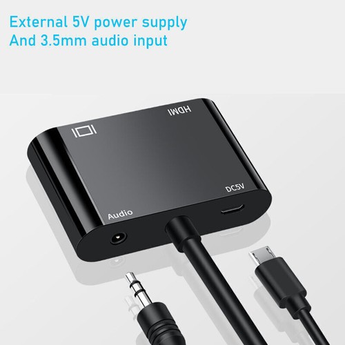 Aktiver 2in1 DVI zu HDMI VGA Splitter Konverter Kabel HDMI&VGA Ausgang gleichzeitig - Bild 7 von 9