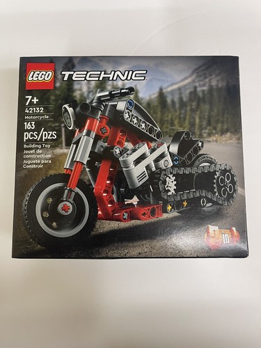 LEGO TECHNIC 42132 Chopper Motorcycle 2 in 1 163 pcs 2022 NEW in box  - Picture 5 of 5