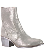 Diba True Women's Majes Tic Short Boot - Round Toe  Pewter 10 M