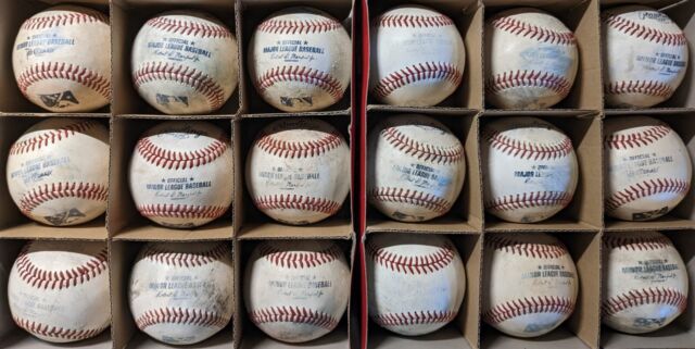 18 used baseballs (MLB and/or MILB) Good to Very Good Condition