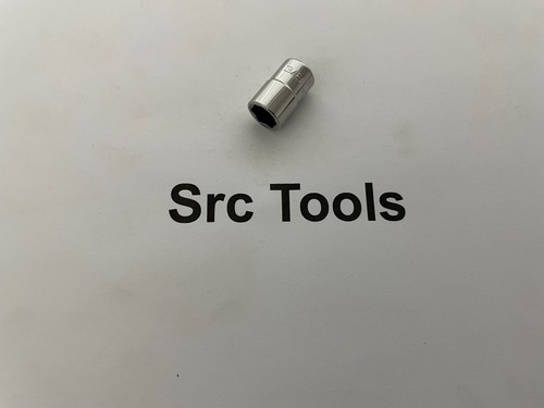 Snap-On Tools USA MINT 1/4" Drive 3/8" SAE 6pt Shallow Chrome Socket TM12 - Picture 2 of 6