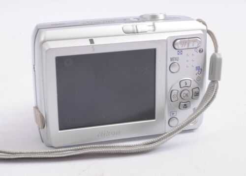 Nikon Digital Camera Coolpix L1 6.2MP Silver Tested (Boxed) - Picture 2 of 4