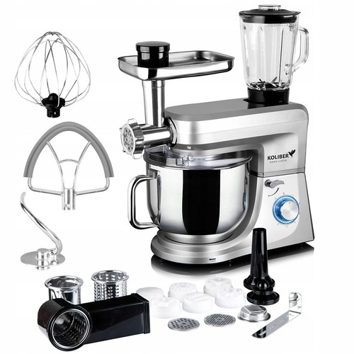 ROBOMAX X-3500-W KOLIBRI KÜCHENMASCHINE MIT ZUBEHÖR UND 3500W LEISTUNG - Bild 1 von 12