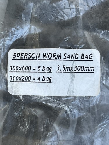 NEW Never Stop Grindin’ CrossFit Games Team WOD Worm Sandbag 6 PERSON BLACK - Picture 10 of 13