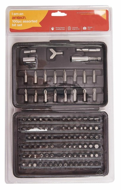 37pc Ratchet Handle Chrome Vanadium Screwdriver /& Screw Driver Bit Set in Case