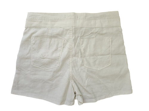 Hudson Womens Size 25 Paperbag Short Egret MSRP $145 NWOT - Picture 2 of 6