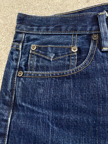 Burberry Brit Cavendish Jeans Men's 30x32 Blue Denim Straight Leg Dark Wash 5785 - Picture 6 of 19