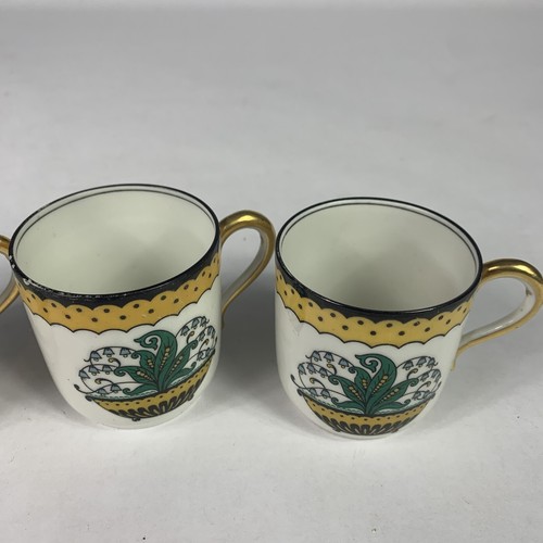 Set of 4 - B & C Limoges Demitasse Cups & Saucers France - L Bernardaud & Co. - Picture 7 of 10