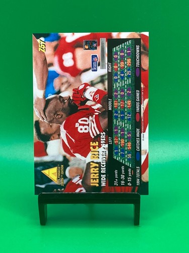 1995 Pinnacle Zenith Edition #Z57 JERRY RICE San Francisco 49ers - Picture 2 of 2