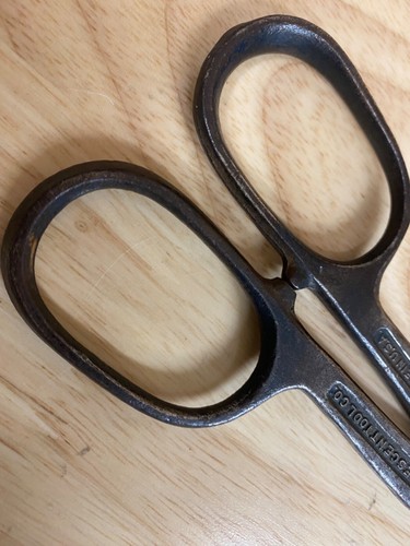 Vintage Crescent Tin Snips Metal Cutting Shear Cutter Jamestown USA scissors - Picture 5 of 12