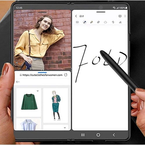 For Samsung Galaxy Z Fold 7 6 5 4 3 Slim PC Hinge Case Cover with Pen Slot & Pen - Picture 10 of 20