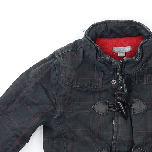 Pumpkin Patch Boys Grey Jacket Coat Size 3 Years - Picture 8 of 12