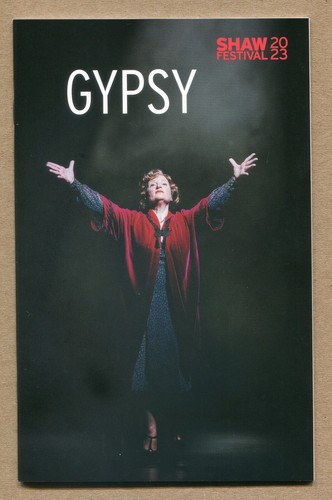 GYPSY 2023 Shaw Festival Theatre Vintage Playbill Style Program Plus ticket Stub - Picture 1 of 12