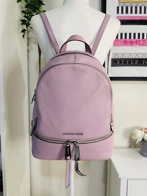 MICHAEL Michael Kors Rhea Zip Small Light Magenta Backpack - Image 1 of 4
