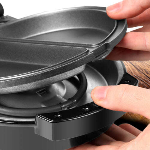 Duronic OM60 Omelette Maker 600W Antihaft Temperaturregelung kompakt Küche - Bild 4 von 7