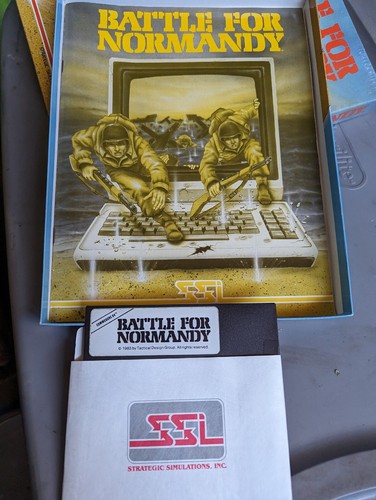 SSI BATTLE FOR NORMANDY*VINTAGE Computer Commodore 64 C64 C128 - Picture 3 of 3