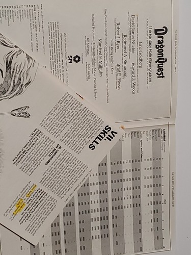 SPI 1980 - DRAGONQUEST - 3 libri RPG eroico D&D avventura fantasy - solo libri - Foto 16 di 21