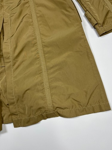 De Colección Moncler Trench Coat Chaqueta Nylon Auténtico Japón Mujer Beige Talla 1 - Imagen 13 de 22