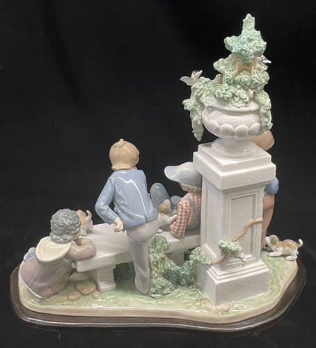 Lladro Großfigur "Welpe Hundeschwänze" #5539. RAR! - Bild 10 von 12
