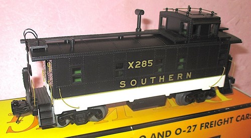 MTH 30-77185 SUR Offset Acero Caboose X285 Iluminado NUEVO EN CAJA - Imagen 3 de 4