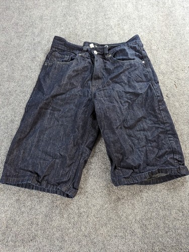 Rocawear Shorts Men 36 Blue Dark Wash Denim Embroidered Baggy Hip Hop Skate  - Bild 1 von 10