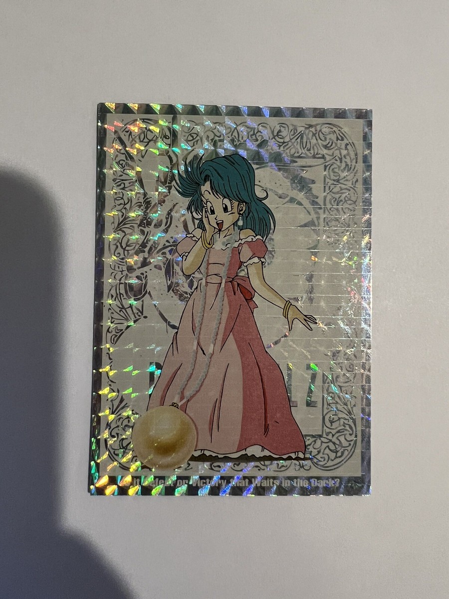 1998 Dragon Ball Z Bulma #G9 Silver Prism | eBay