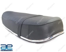 For Yamaha RD350 Double Seat Faux Leather Cover & Hard Foam Base