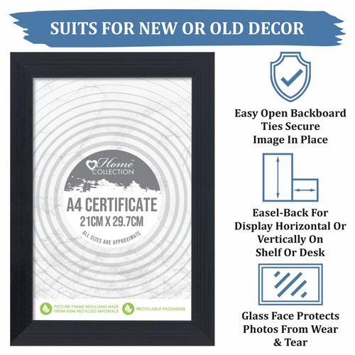 [Pack of 12] A4 GLASS Photo Picture Frames Job Lot Wholesale Bulk Quantity Buy - Picture 8 of 51