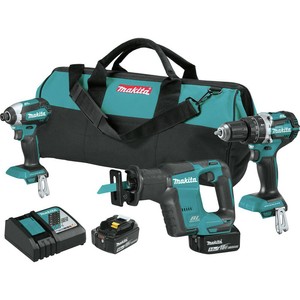 Makita-XT337T-18V-LXT-Li-Ion-5-0-Ah-3-Piece-Combo-Kit-New