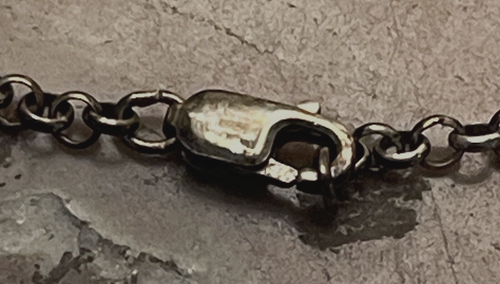 Hand Made Sterling Silver Seed Pod Pendant on 18" Sterling Chain .75" Drop - Bild 5 von 5