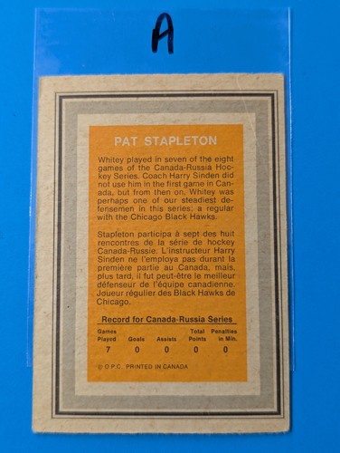 1972-73 O-Pee-Chee Team Canadá Hockey Insertos U-PICK Completa tu conjunto - Imagen 133 de 147