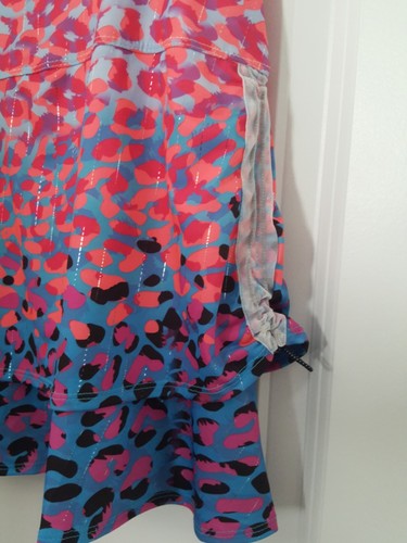 Lucky in Love Lucky Leopard Multi 15.75in Women Golf Skort - Picture 8 of 11