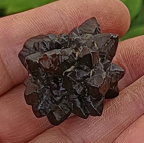 28g Natural Limonite & Hematite Pseudomorph After Marcasite - Prophecy Stone - Picture 9 of 12