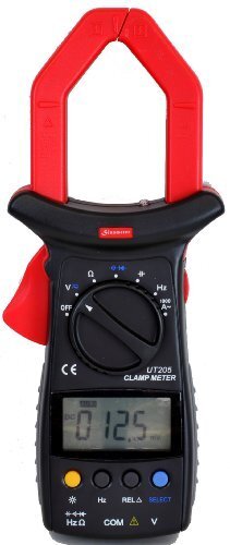 Uni-Trend UT205 Clamp Meter- Back lit LCD w\ AC Current Measurement, 11"x4"x2 ¼" - Picture 1 of 9